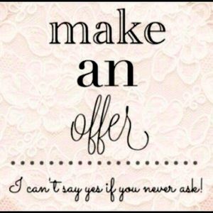 Make me an offer :) I love to make deals